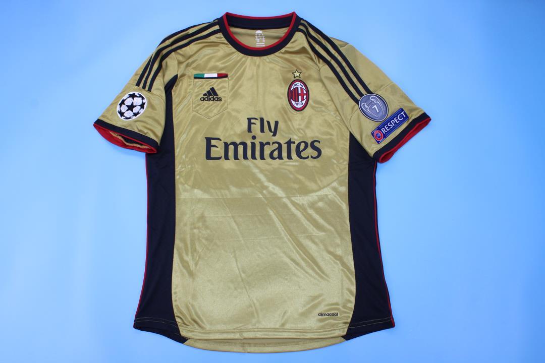 Maglia Ac Milan 2013 Oro