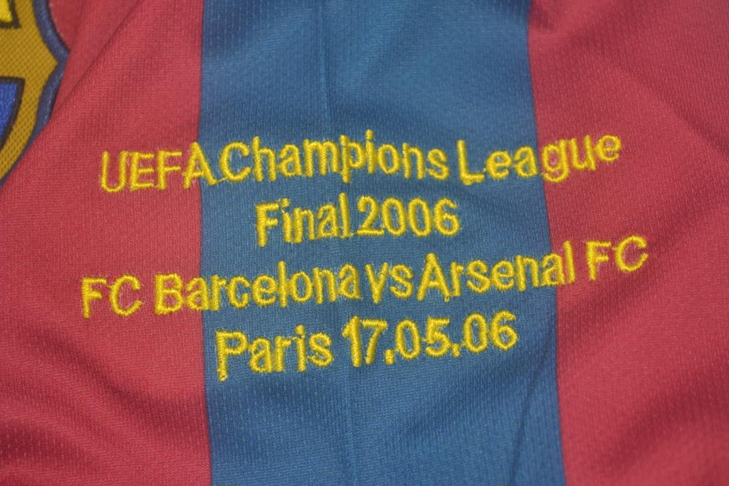 Maglia finale Barcellona 2006